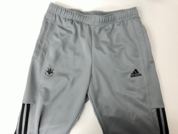 adidasウォームアップパンツ(グレー)