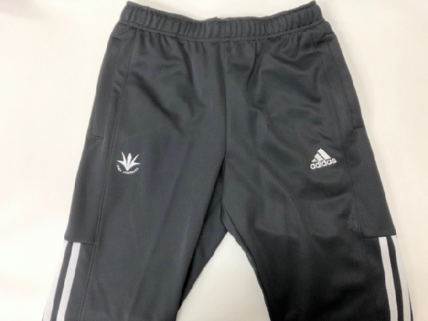adidasウォームアップパンツ(ブラック)