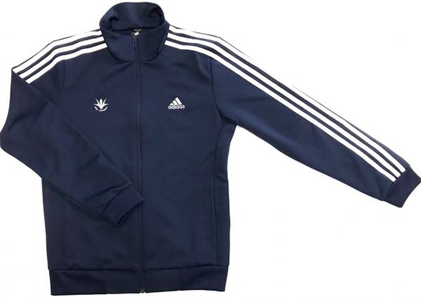 adidasジャージシャツ(ネイビー)